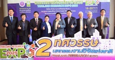 วช. แถลงข่าว “มหกรรมงานวิจัยแห่งชาติ 2568 Thailand Research Expo 2025” 2 ทศวรรษแห่งความร่วมมือของเครือข่ายระบบวิจัยทั่วประเทศ สร้างสรรค์ผลงานสู่การใช้ประโยชน์ ขนทัพงานวิจัยกว่า 1,000 ผลงานจัดแสดงอย่างยิ่งใหญ่ ภายใต้แนวคิด “Research for All เชื่อมต่ออนาคตไทย ด้วยวิจัยและนวัตกรรม”