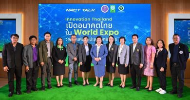 วช. โชว์พลังนำงานวิจัยนวัตกรรม Innovation Thailand เตรียมพร้อมสู่  Thailand Pavilion ณ World Expo 2025 โดยการสนับสนุนของกรมสนับสนุนบริการสุขภาพ กระทรวงสาธารณสุข