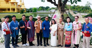 วว. /วช./วัดร่องขุน ร่วมประชาสัมพันธ์ความสำเร็จการเพิ่มมูลค่าไม้ดอกไม้ประดับในงาน “ปทุมมา ผกาสวรรค์ งามเฉิดฉัน ในแดนศิลป์”