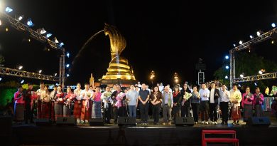 วช. หนุนนำวิจัยประวัติศาสตร์อัตลักษณ์ท้องถิ่นร่วมนำเสนอผ่านดนตรีไทยและดนตรีสากล ในวัฒนธรรมภูมิภาค “เพลงล้านช้าง ลาว เขมร และผู้ไท” ณ ลานพญาศรีสัตตนาคราช จ.นครพนม