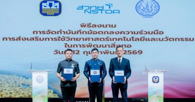 สวทช. ผนึกกำลัง กรมหม่อนไหม และ ธ.ก.ส. ชูนวัตกรรมยกระดับอุตสาหกรรมสิ่งทอไทยสู่มาตรฐานสากล เพิ่มมูลค่าเศรษฐกิจชุมชน