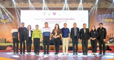 วช. และ จ.ระนอง ร่วมนำโดรนแปรอักษรเสริมการท่องเที่ยวในเทศกาลส่งเสริมมรดกทางวัฒนธรรม “งานอาบน้ำแร่แลระนอง ปี 2569“ นำวัฒนธรรมพื้นที่สู่เศรษฐกิจสร้างสรรค์